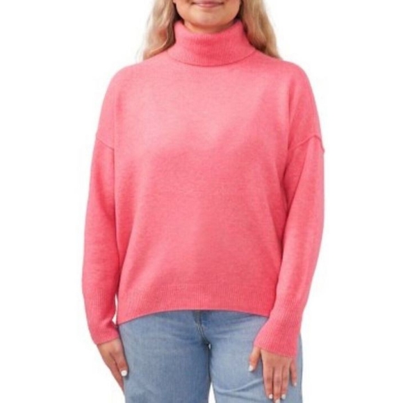 Vince Camuto Pink Sweater Oversized XL - Picture 12 of 12